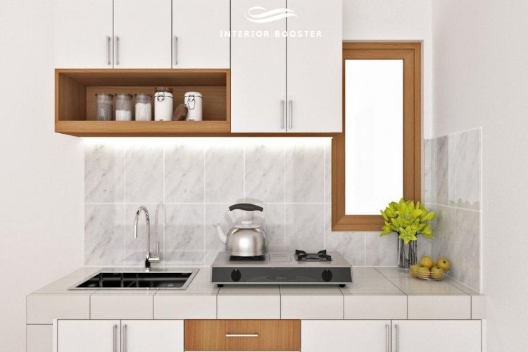 Desain kitchen set 3D, Sumber : doc pribadi