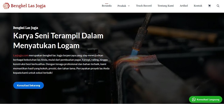 Bengkel Las Jogja, Sumber: lasjogja.com