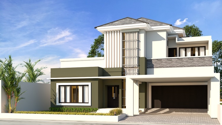 Desain rumah 3D, Sumber: gurusipil.com
