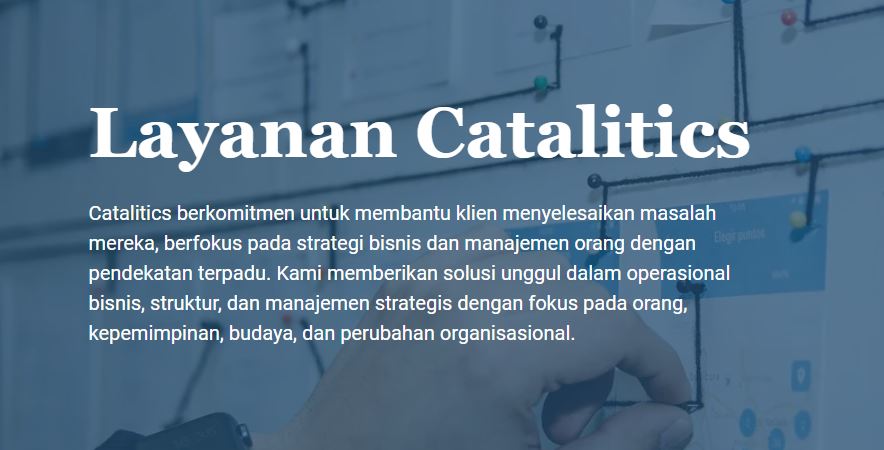 Mencari Jasa Konsultasi Bisnis Terbaik? Yuk, Kunjungi Catalistics Aja!