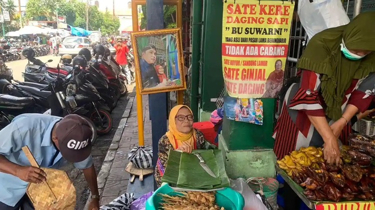 Sate kere mbah suwarni, Sumber: tribunnews.com